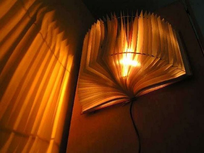 DIY Book Lamp Shade Smart Decorative Light in 7 Steps