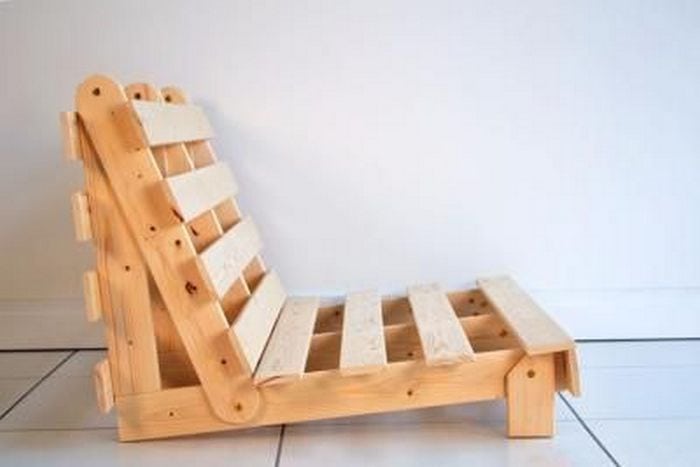 Sofa Futon Bed Frame Diy Projects