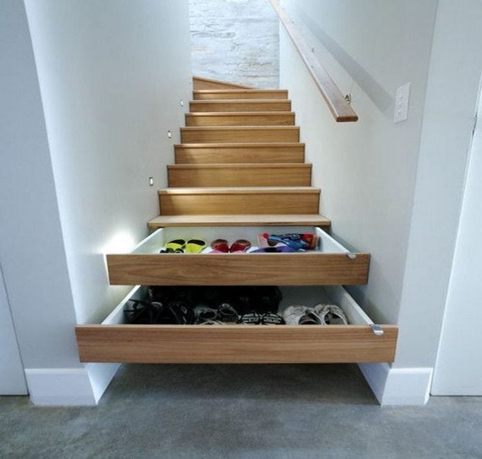 Storage Solutions 101: Crafting Efficient Staircase Drawers - DIY ...