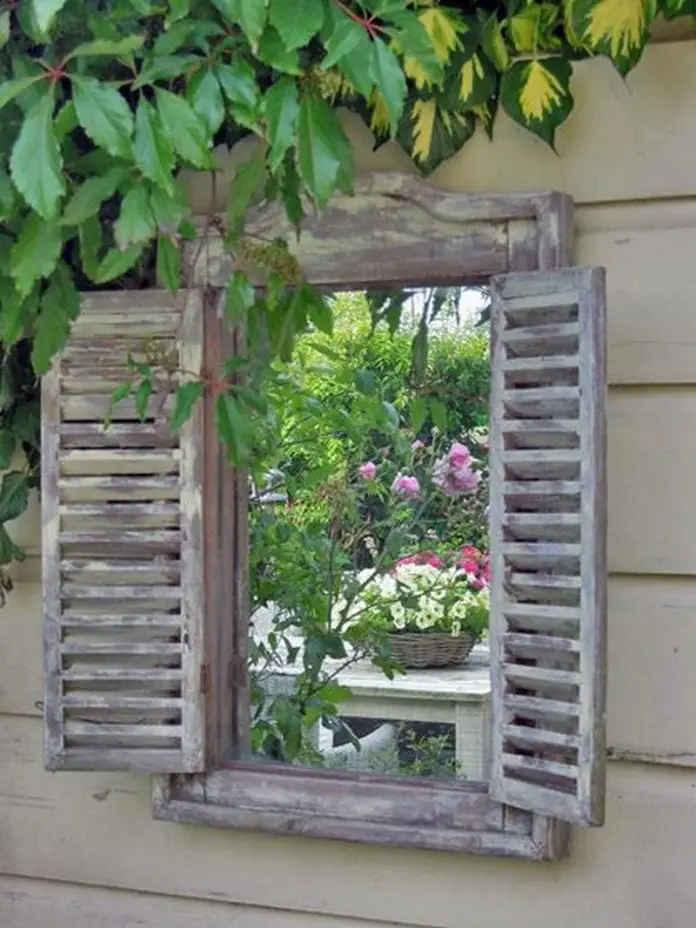 Charming Optical Illusion Garden Mirror 10 Step Build