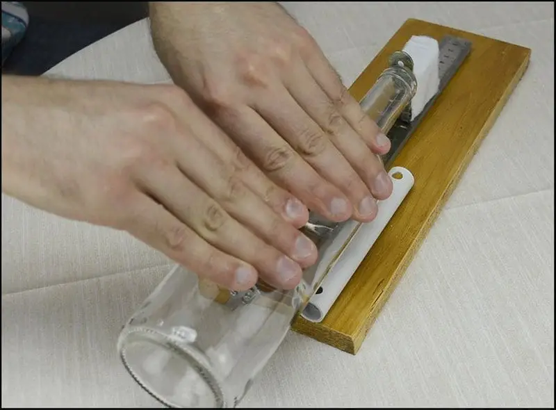 How to Make a Glass Bottle Cutter 