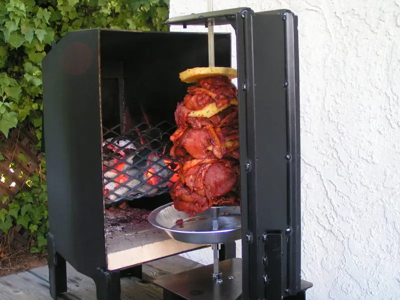 Why spend a lot of money buying a rotisserie when you can build one?