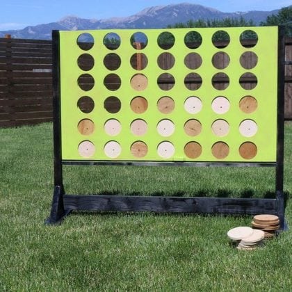 How to Build a Giant 4-in-a-Row Game