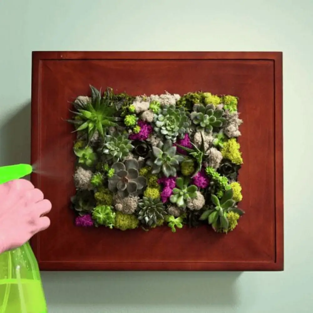This DIY picture frame planter will bring the garden right inside your home.