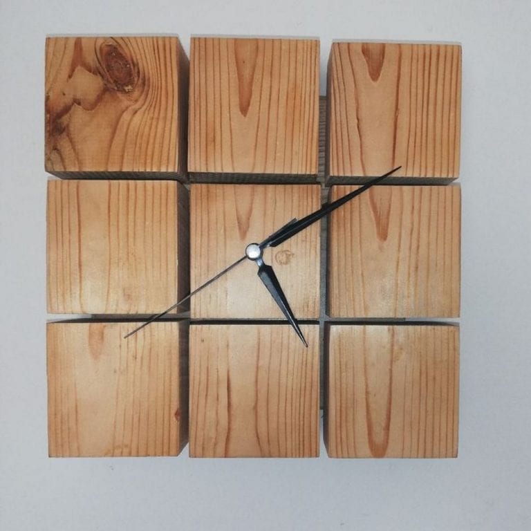 How to Build a Wood Block Clock DIY projects for everyone!