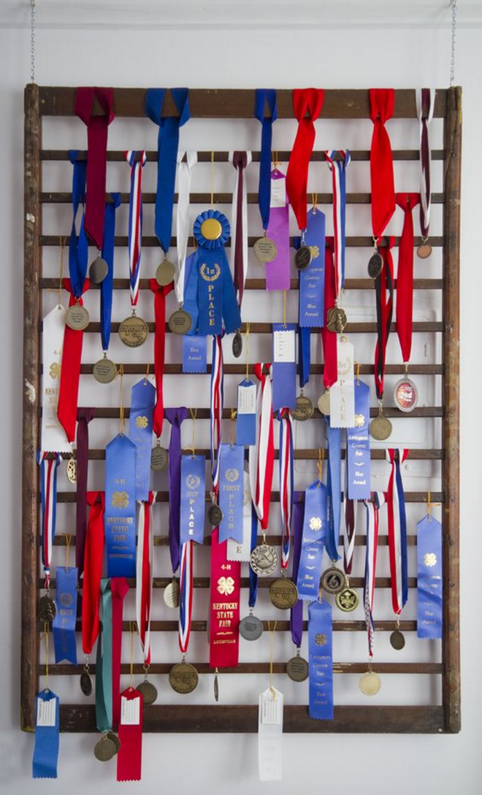 DIY Medal Display Rack Transforming 3 Simple Materials Into A Work Of   Medal Display Rack 08 696x1148 