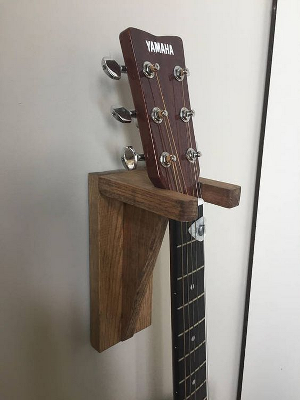 The impressively simple Guitar Hanger