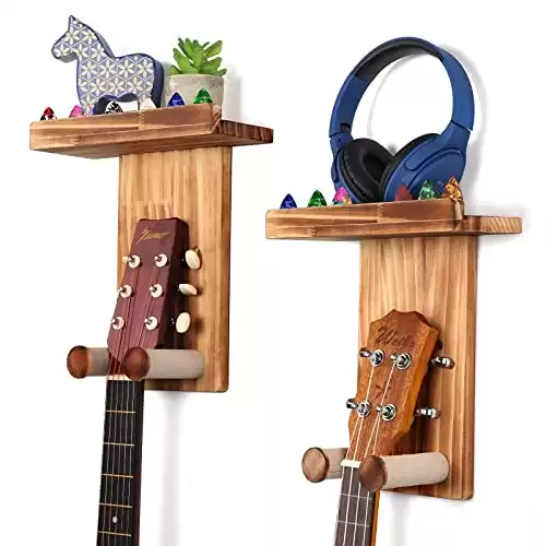 Guitar Wall Hanger with Pick