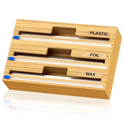 3 in 1 Bamboo Wrap Dispenser