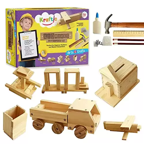Woodworking Building Kit for Kids