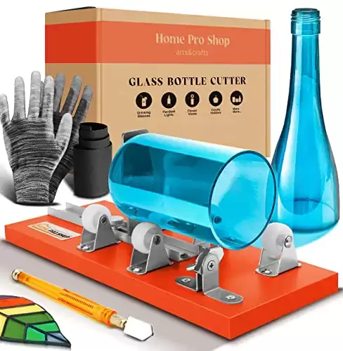 Premium Glass Bottle Cutter Kit - DIY Glass Cutter for Beer & Wine Bottles