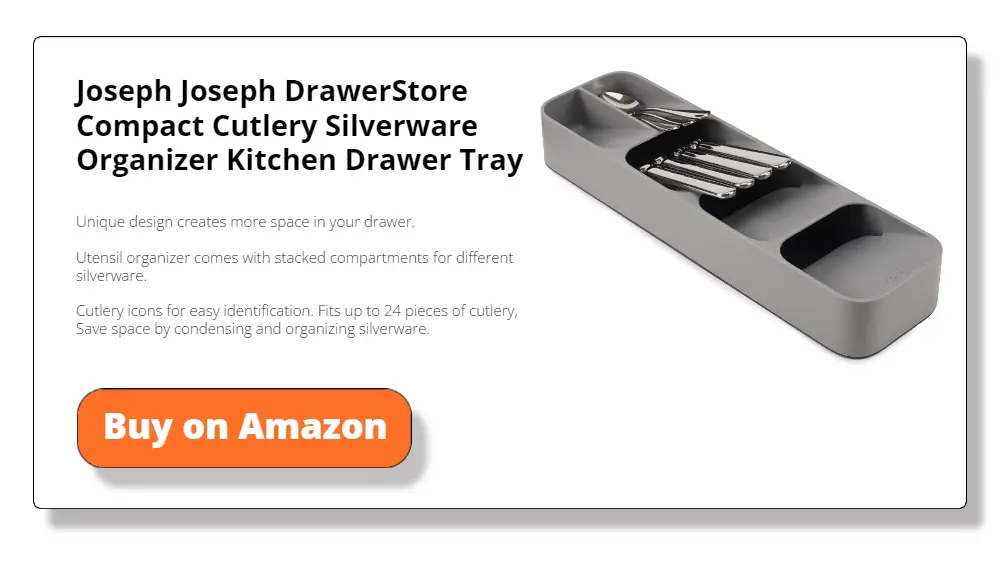 Joseph Joseph DrawerStore Compact Cutlery Organizer