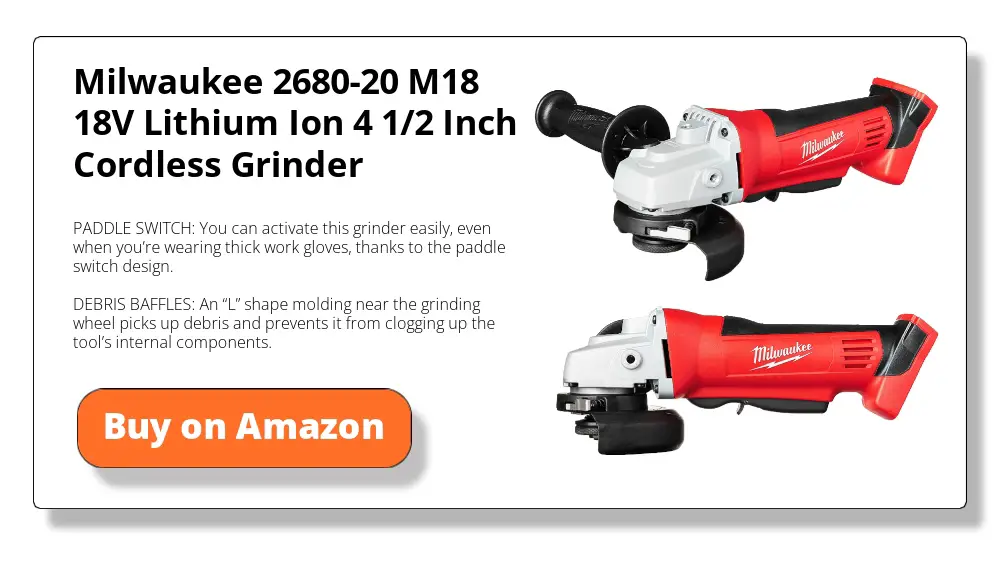 Milwaukee M18 18V Lithium Ion 4 1/2 Inch Angle Grinder 2680-20