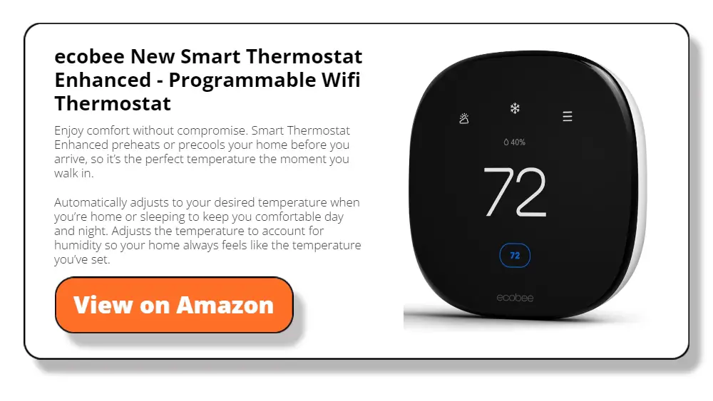 ecobee New Smart Thermostat Enhanced
