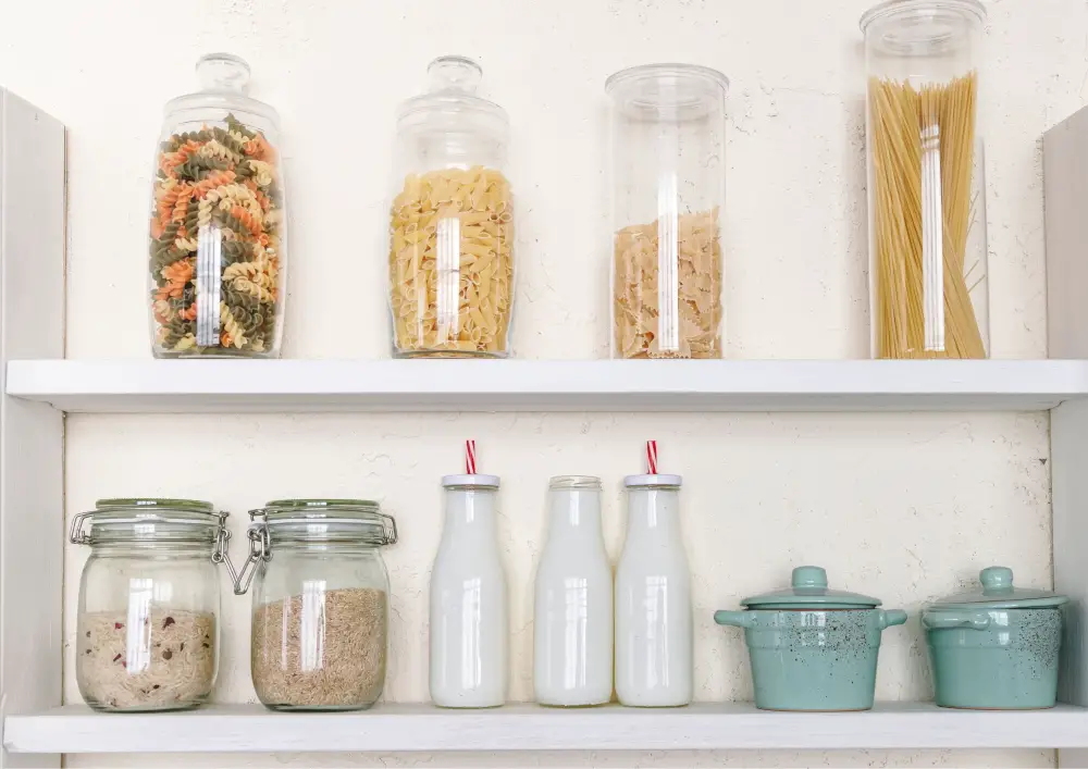 Start by taking stock of the items you regularly use in your kitchen.