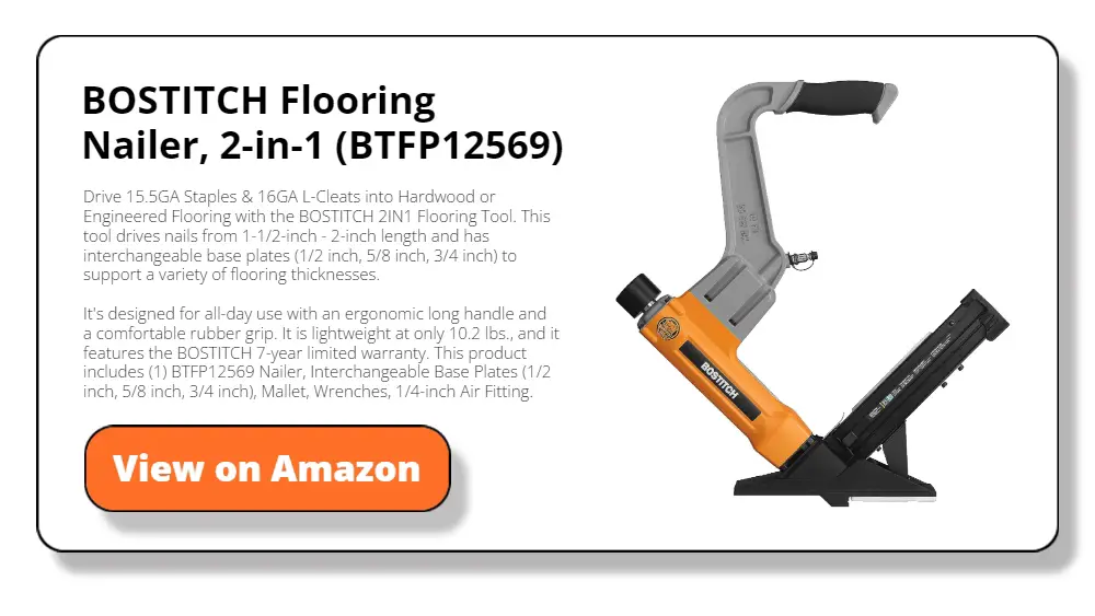 BOSTITCH Flooring Nailer, 2-in-1 (BTFP12569)