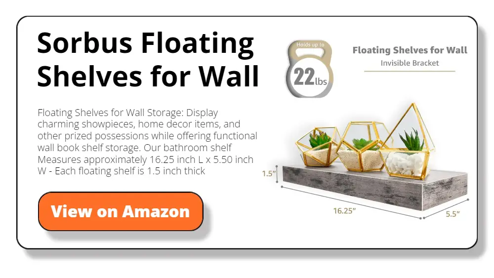 Sorbus Floating Shelves for Wall