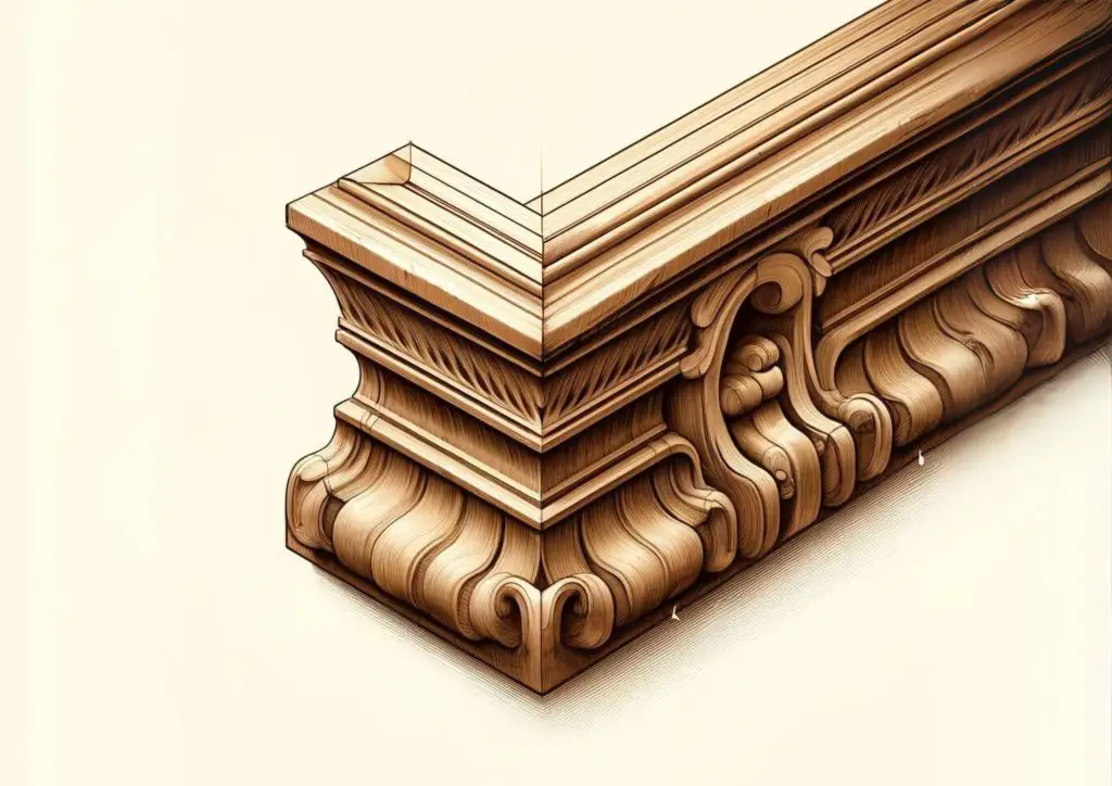 wood crown molding