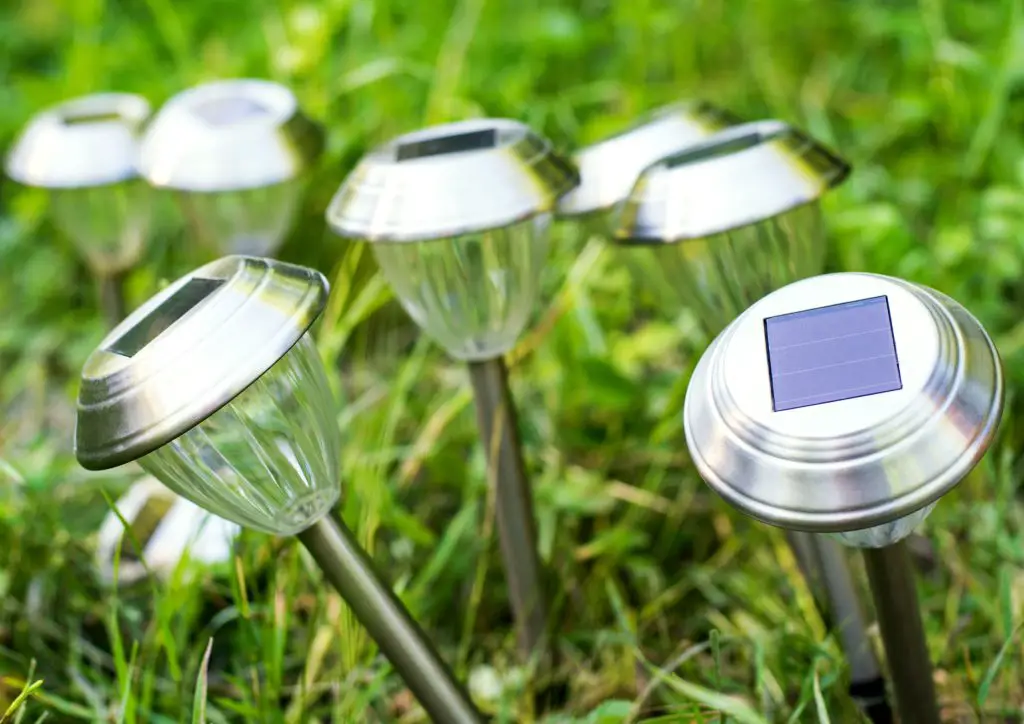 Solar lights are eco-friendly, wire-free garden lighting powered by the sun.
